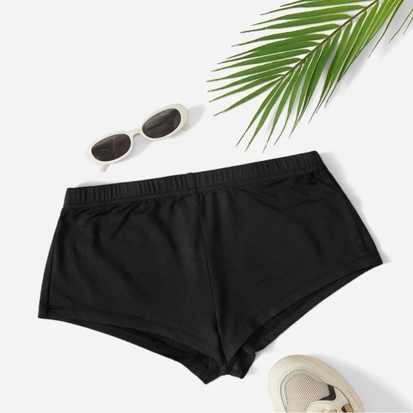 Butterfly Rhinestone Booty Short Shorts Cheeky Twerk S Small Active Loungewear - Picture 2 of 3